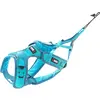 Image de Harnais pour chien réglable I-DOG X-Back Phoenix ALM Bleu S I06BS