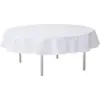 Image de Nappe ronde intissée blanche ø240cm