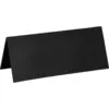 Image de Marque-place rectangle Noir - Lot de 10