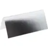 Image de Marque-place rectangle métallisé ARGENT - Lot de 10