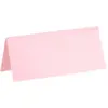 Image de Marque-place rectangle Rose - Lot de 10