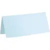 Image de Marque-place rectangle Bleu Ciel - Lot de 10