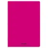 Image de Cahier éco - piqué - couverture polypro - 96 pages - 21x29,7 cm - grands carreaux - rose