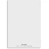 Image de Cahier éco - piqué - couverture polypro - 96 pages - 24x32 cm - grands carreaux - gris