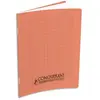 Image de Cahier maternelle piqûre - 17 x 22 cm - 32 pages Seyès - couverture polypro rouge