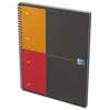 Image de Cahier Oxford Notebook - reliure spirales - A4+ - 160 pages - A4 - petits carreaux - papier 80g