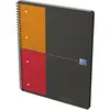 Image de Oxford Cahier à spirale International Activebook 24 x 29,7 cm - 80g - Perforé 4 trous - Petits carreaux 5x5 - 160 pages