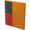 Image de Oxford Cahier à spirale International Activebook 24 x 29,7 cm - 80g - Perforé 4 trous - Ligné 6 mm - 160 pages