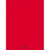 Image de Cahier éco - piqué - couverture polypro - 48 pages - 24 x 32 cm - 90g - grands carreaux - rouge