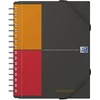 Image de Oxford Cahier à spirale International Meetingbook A5 14,8 x 21 cm - 80g - Perforé - Petits carreaux 5x5 - 160 pages