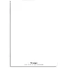 Image de Cahier éco - piqué - couverture polypro - 96 pages - 21x29,7 cm - grands carreaux - blanc