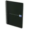 Image de Cahier Oxford Smart Black - reliure spirales - A5 - 180 pages - petits carreaux - Couvertures pelliculées assorties