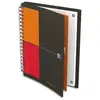 Image de Cahier Oxford Meetingbook I-Connect - couverture polypropylène - spiralé - 18,5 x 25 cm - 160 pages - 5x5