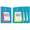 Image de Bloc 30 fiches Oxford Bristol A5 148 x 210mm perforées - Quadrillé petits carreaux 5x5 - Assortis