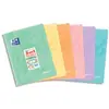 Image de Cahier Oxford EASY BOOK couverture PP reliure piqûre 96 pages séyès format 24x32cm - Coloris assorti pastel