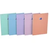Image de Oxford Bloc notes Smart A4 21 x 29,7 cm - 80/90g - Petits carreaux 5x5 - 160 pages - Assortis pastel