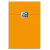 Image de Bloc de direction agrafé Oxford - 80 g - 21 x 32cm - 160 pages - couverture orange