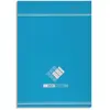 Image de Bloc de bureau - 60 g - format 14,8 x 21 cm - agrafé règlure 5 x 5 34-12-06
