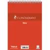 Image de Conquerant Bloc notes à spirale Sténo A5 14,8 x 21 cm - 60g - Ligné 7 mm - 180 pages