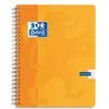 Image de Cahier Oxford Classique - 17 x 22cm - reliure spirales - petits carreaux - 180 pages - 90 g