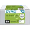Image de Dymo Étiquettes d'expédition blanches 2093092 LabelWriter - 54 x 101 mm - Boîte de 6 rouleaux de 220 étiquettes