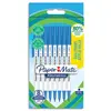 Image de Sachet de 8 stylos à bille Papermate KILOMETRICO - à capuchon - recyclé à 80% - Pointe moyenne 1.0 mm - bleu