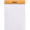 Image de Rhodia Bloc notes agrafé orange A6 10,5 x 14,8 cm - 80g - Petits carreaux 5x5 - 160 pages