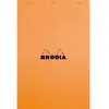 Image de Bloc Rhodia Orange - 80g - 80 feuilles A4 détachables - petits carreaux