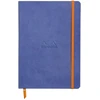 Image de Rhodia Carnet souple Rhodiarama A5 14,8 x 21 cm - 90g - Ligné 7 mm - Bleu - 160 pages