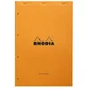 Image de Bloc audit Rhodia - format 21 x 31,8 cm - 80 g - perforé - jaune