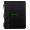 Image de Cahier à spirale Rhodia Rhodiactive Greenbook A5+ 16 x 21 cm - 90g - Perforé 6 trous - Petits carreaux 5x5 - 160 pages