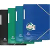 Image de Chemise 3 rabats à élastique Oxford Oceanis Recycle en polypropylène 5/10e, format A4, coloris assortis