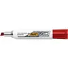 Image de BIC Velleda 1781 Feutres pour Tableau Blanc Effaçables à Sec Pointe Biseautée Large 3 - 4,6 mm - Marqueur rouge