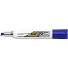 Image de BIC Velleda 1781 Feutres pour Tableau Blanc Effaçables à Sec Pointe Biseautée Large 3 - 4,6 mm - Marqueur bleu