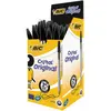 Image de Stylo Bic Cristal noir - pointe moyenne