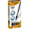 Image de BIC Velleda Feutres pour Tableau Blanc Effaçables à Sec Pointe Conique Large 2,3 mm - Marqueurs Encre Liquide Couleurs Assorties, Etui Carton de 4