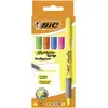 Image de Pochette de 5 surligneurs Bic Brite Liner Grip - assortis