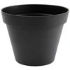 Image de Pot Plastique Diam.40 X H.32 Cm Gris Anthracite
