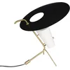 Image de SAMMODE STUDIO - Lampe de table G24 - Noir - Laiton - Designer Pierre Guariche