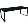 Image de Fermob - Table rectangulaire Bellevie - Noir - Aluminium - Designer Pagnon & Pelhaître