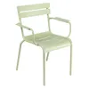Image de Fermob - Fauteuil empilable Luxembourg - Vert - Aluminium laqué - Designer Frédéric Sofia