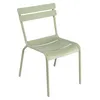 Image de Fermob - Chaise empilable Luxembourg - Vert - Aluminium laqué - Designer Frédéric Sofia