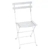 Image de Fermob - Chaise pliante Bistro - Blanc - Acier laqué - Designer Studio Fermob