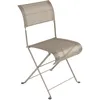 Image de Fermob - Chaise pliante Dune - Beige - Toile polyester - Designer Pascal Mourgue