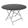 Image de Fermob - Table ronde Bistro - Noir - Acier peint