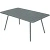 Image de Fermob - Table rectangulaire Luxembourg - Gris - Aluminium laqué - Designer Frédéric Sofia