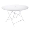 Image de Fermob - Table ronde Bistro - Blanc - Acier peint