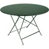 Image de Fermob - Table ronde Bistro - Vert - Acier peint - Designer Frédéric Sofia