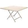 Image de Fermob - Table carrée Caractère - Beige - Acier laqué