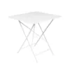 Image de Fermob - Table carrée Bistro - Blanc - Acier laqué - Designer Studio Fermob